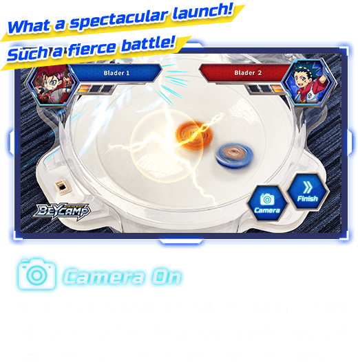 Powerful shots! Fierce battles! Camera ON Spectacular effects to make battles even more exciting! Flashes, bolts, explosions! The excitement of animation is coming to your house!